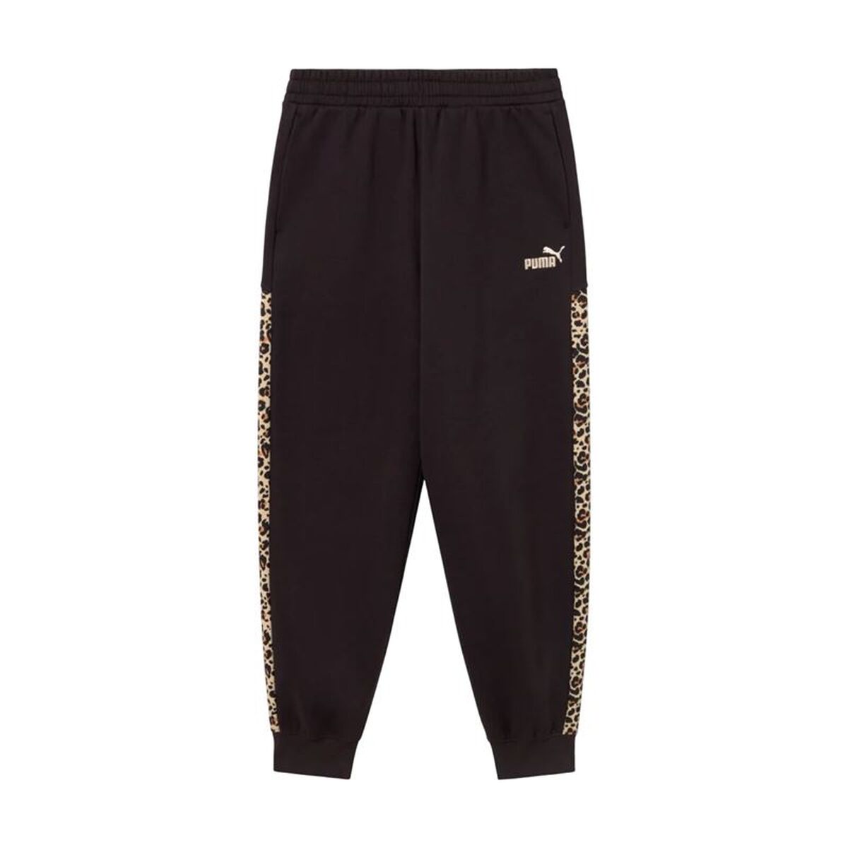 Lange sportbroek Puma Ess Graphic Animal Zwart Vrouw
