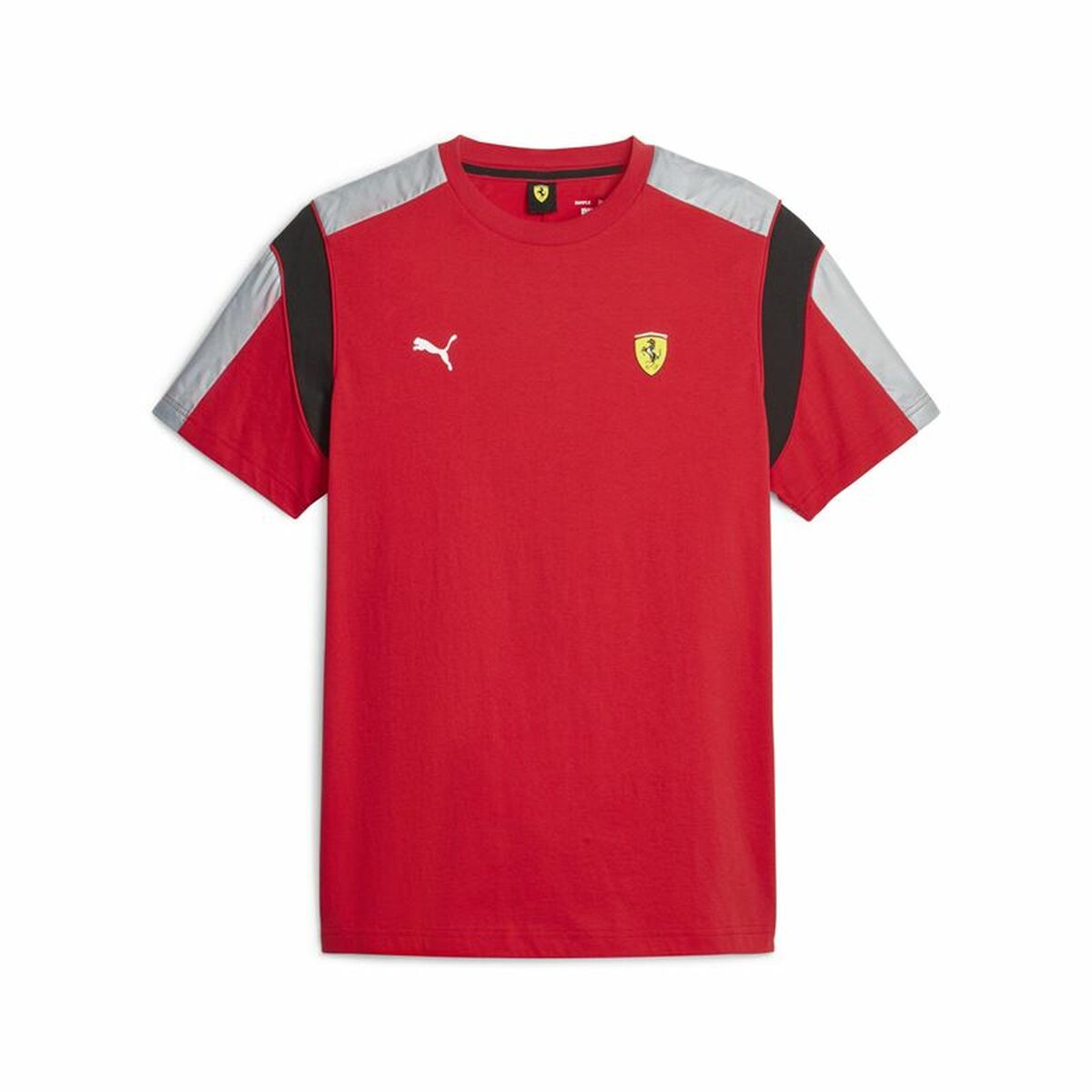 T-shirt à manches courtes homme Puma Ferrari Race MT7 Rouge