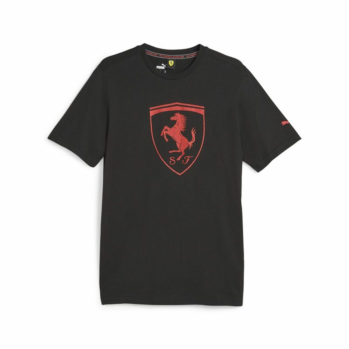 T-shirt à manches courtes homme Puma Ferrari Race Tonal B Noir