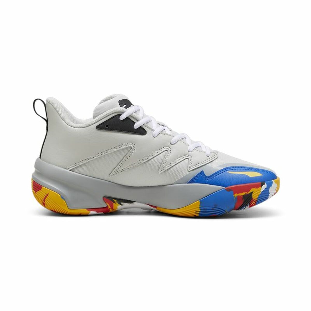 Image secondaire de Chaussures de Basket-Ball pour Adultes Puma Genetics Gris