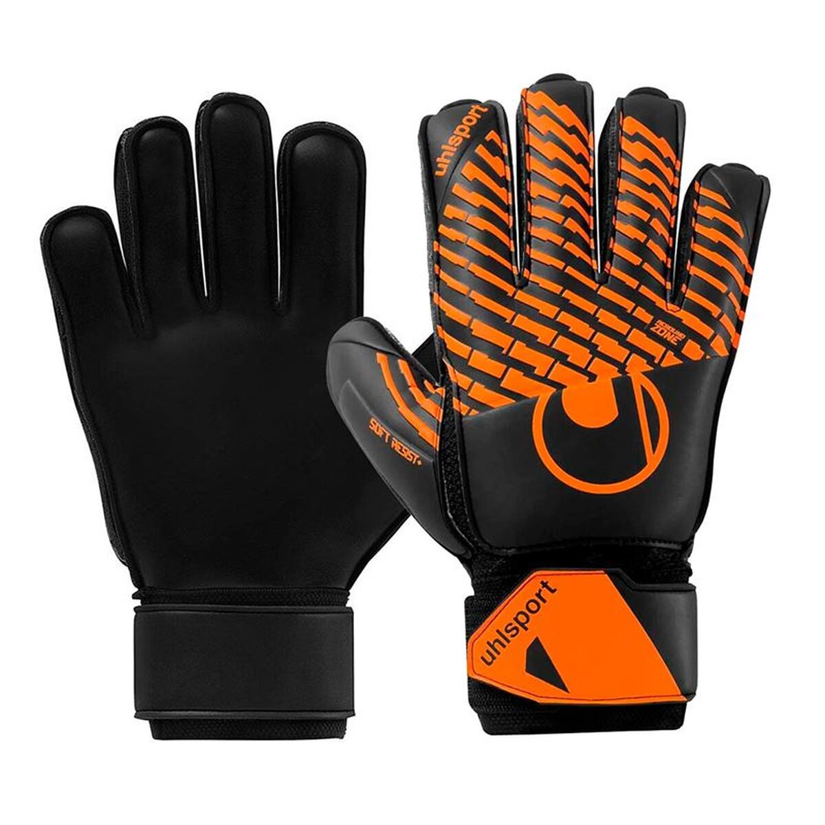 Keeperhandschoenen Uhlsport Fm Soft Resist+ Flex Frame Oranje Volwassenen