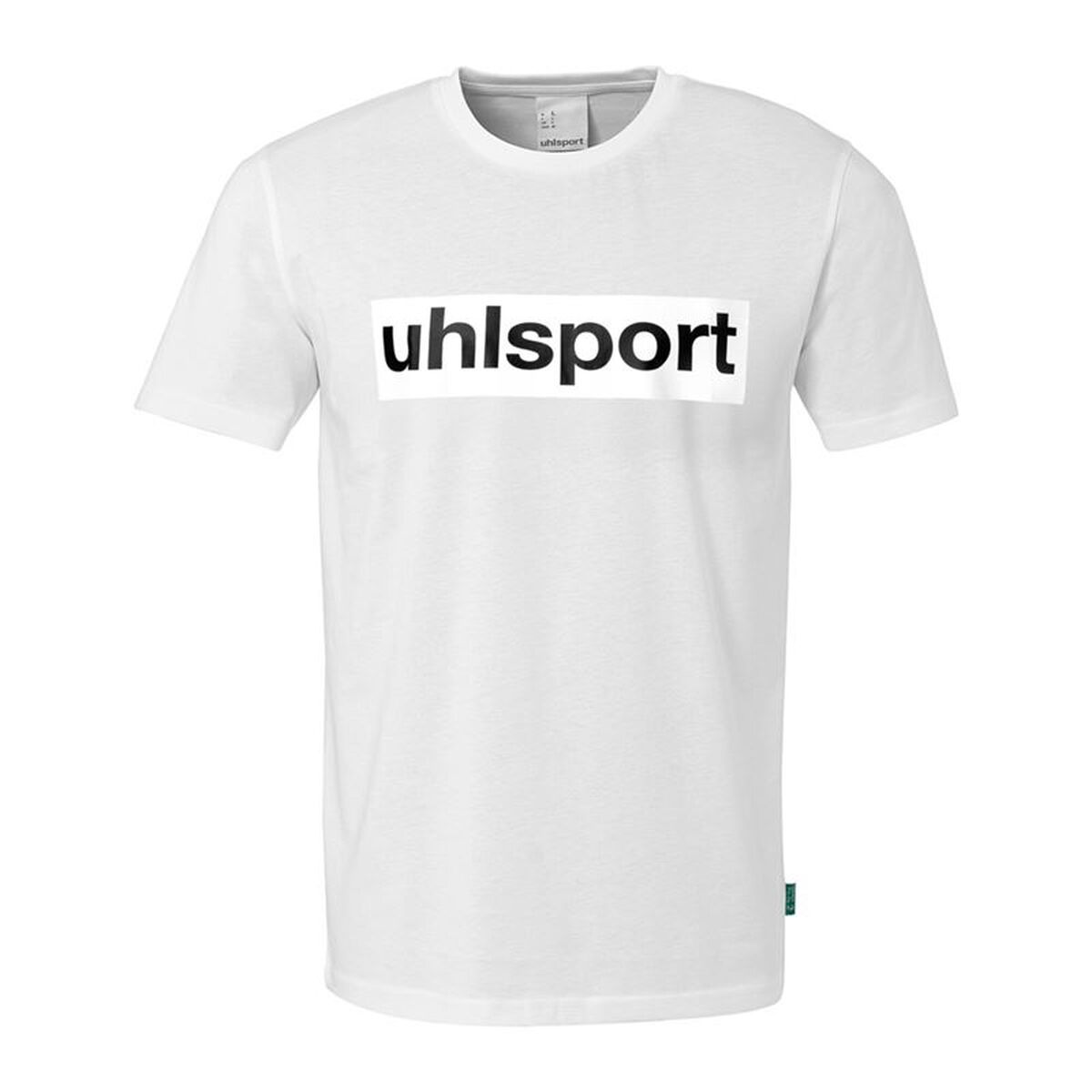 Heren Voetbal T-shirt met Korte Mouwen Uhlsport Essential Promo Wit