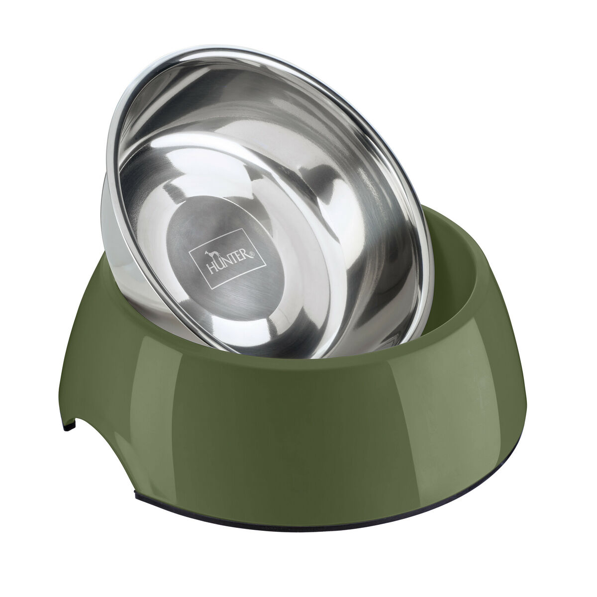 Image secondaire de Mangeoire pour chiens Hunter Vert 160 ml