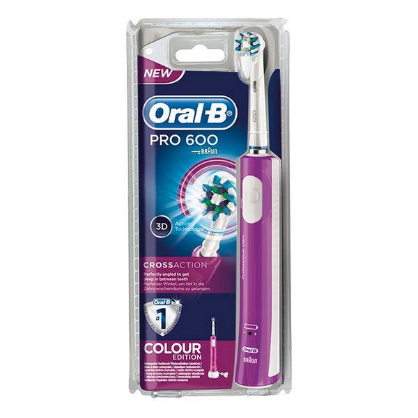 Brosse à dents électrique Pro 600 Cross Action Oral-B   