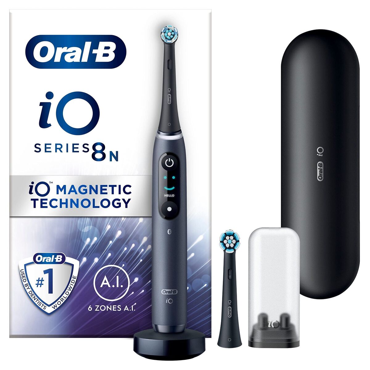 Picture of Electric Toothbrush Braun IO8MAGNETIC/BK