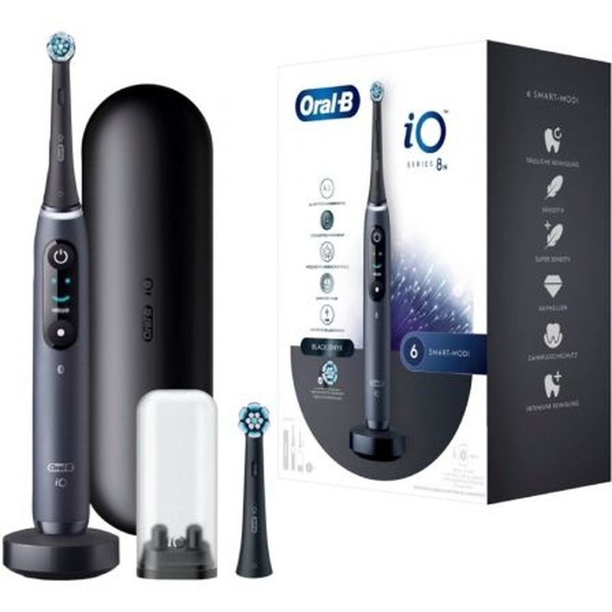 Picture of Electric Toothbrush Braun IO8MAGNETIC/BK