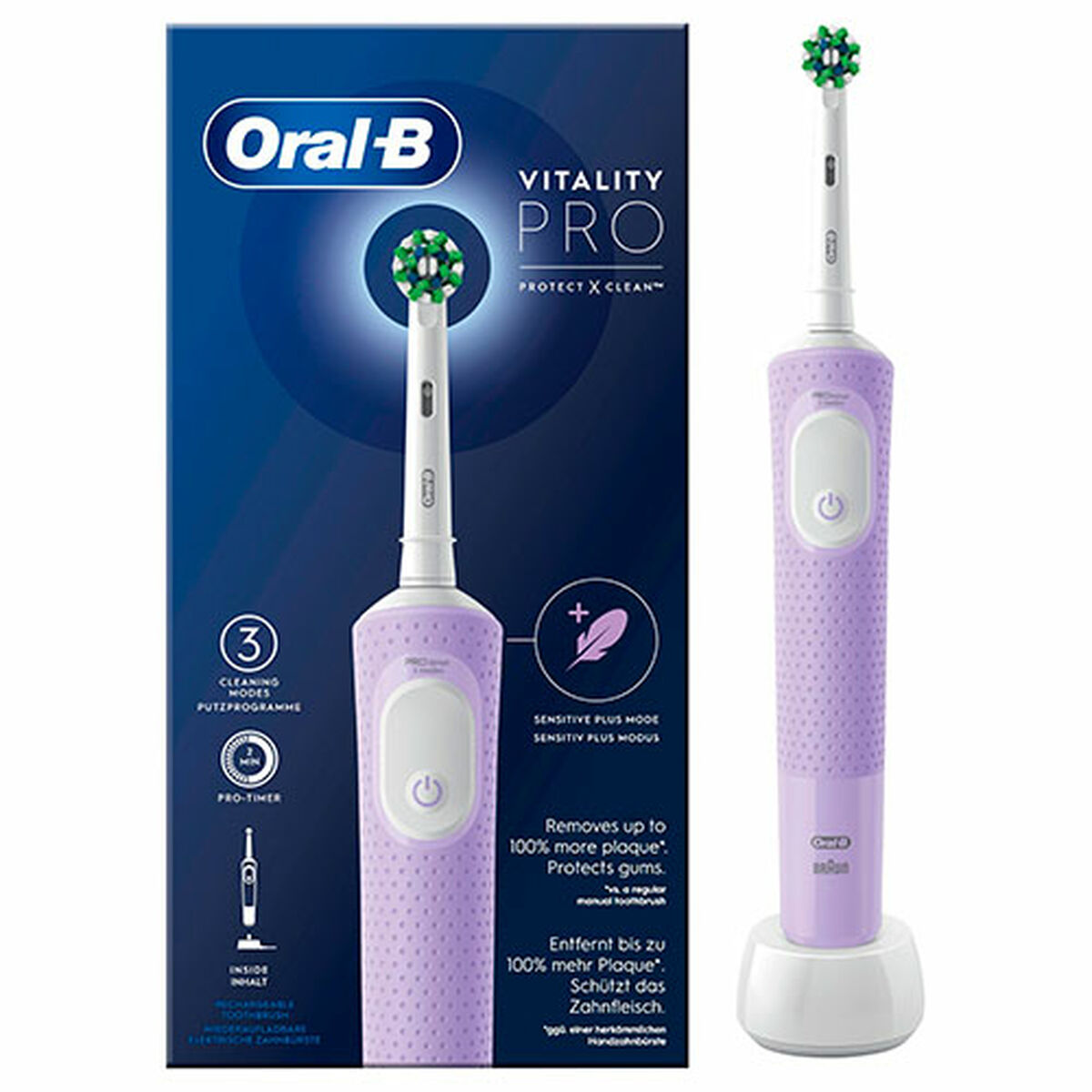 Brosse à dents électrique Oral-B Vitality Pro Lila