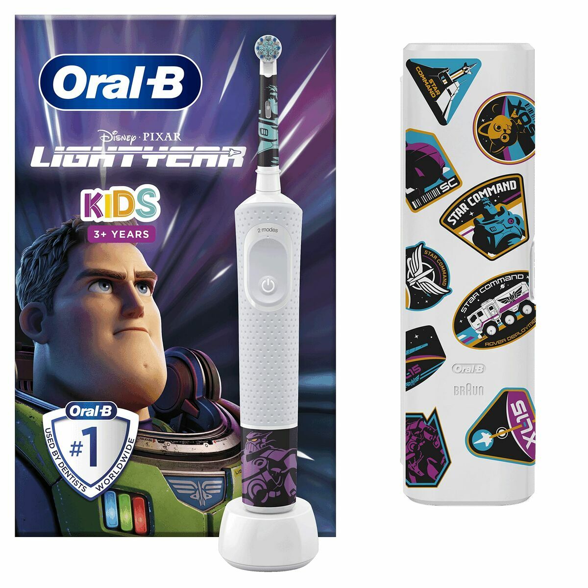 Brosse à dents électrique Oral-B D100 KIDS LIGHTYEAR