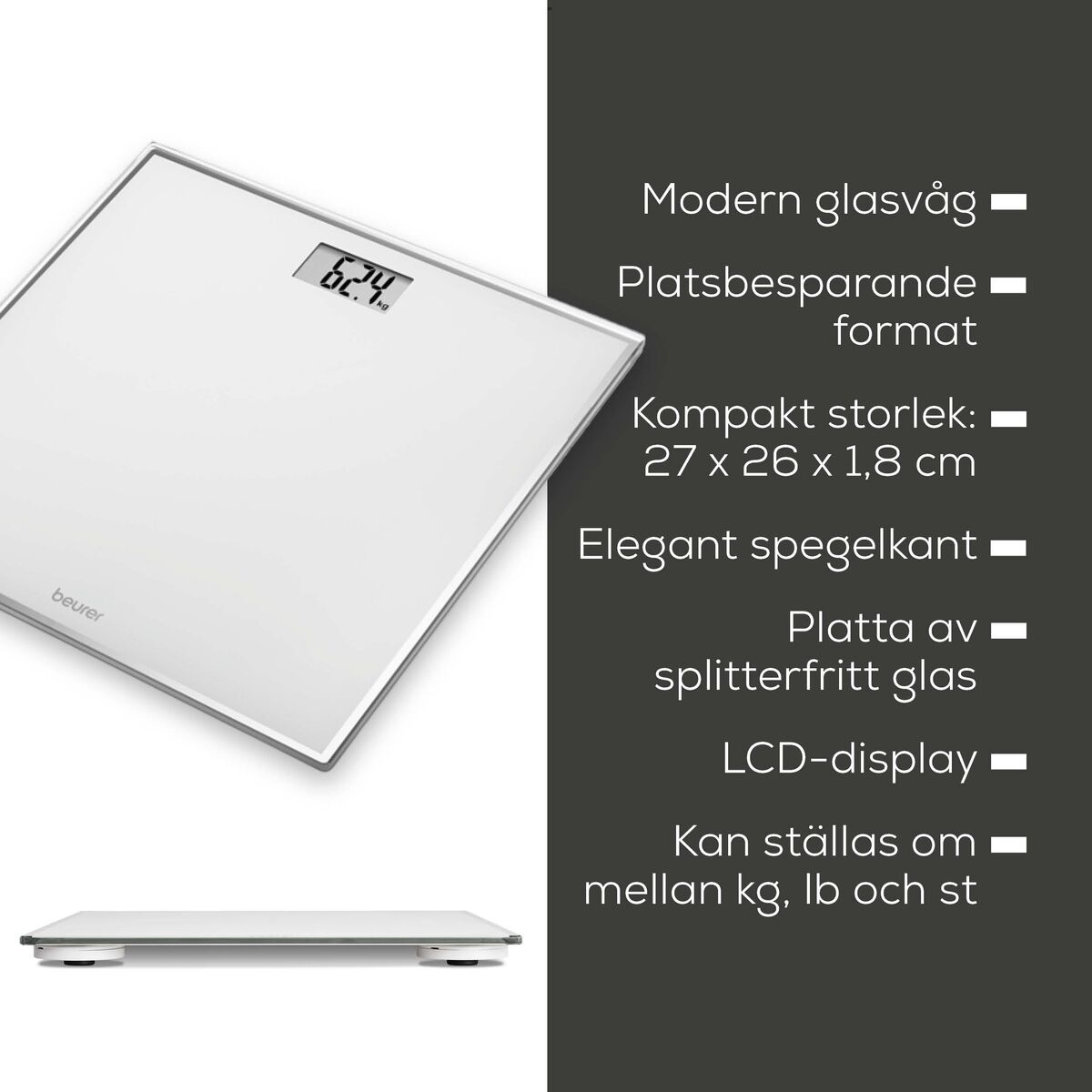 Digitale Personenweegschaal Beurer