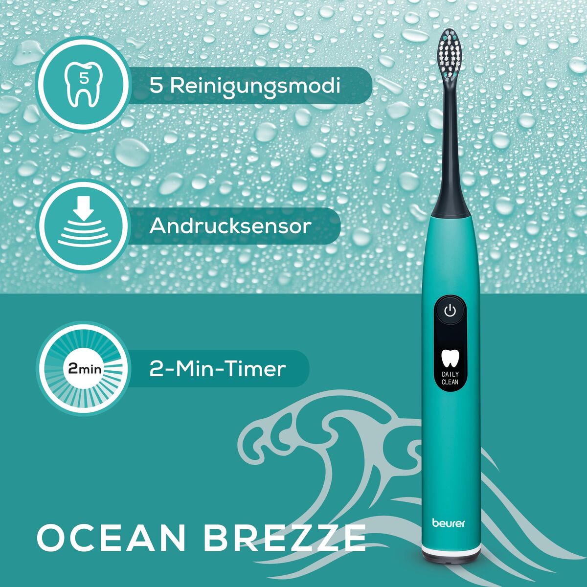 Elektrische tandenborstel Beurer SC50 BRISA OCEANO