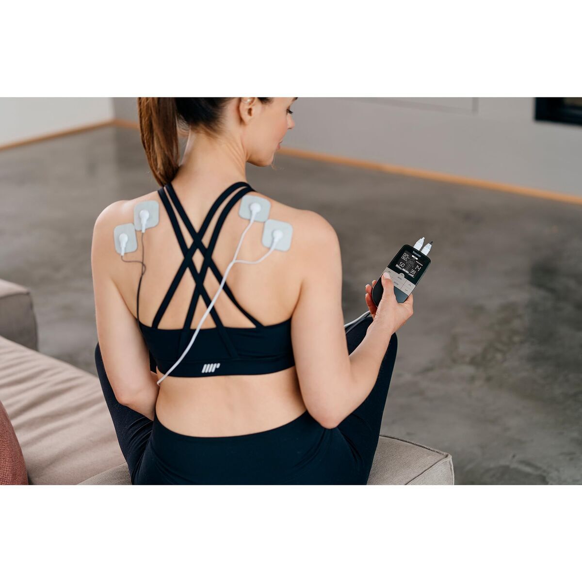 Rechargeable Wireless Massage and Heat Belt Beurer EM1R RELIEF+ (Refurbished A)