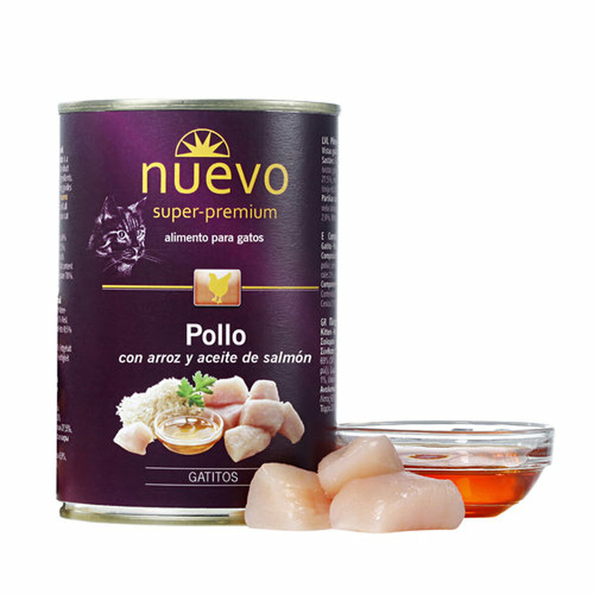 Cat food Nuevo Chicken 2 Kg 400 gr, view 2