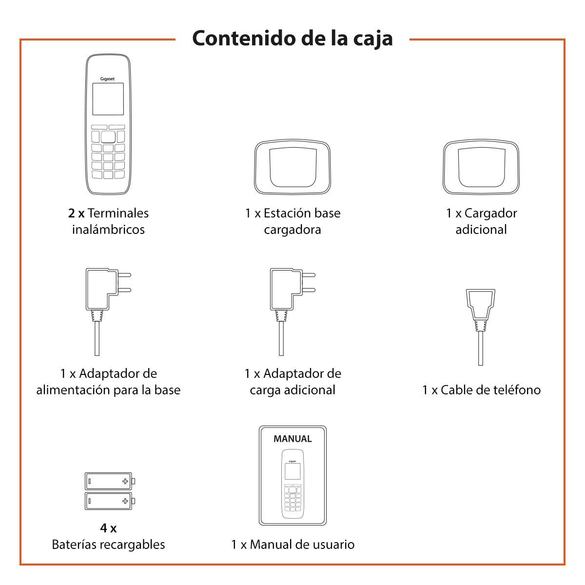 Wireless Phone Gigaset A270 Duo
