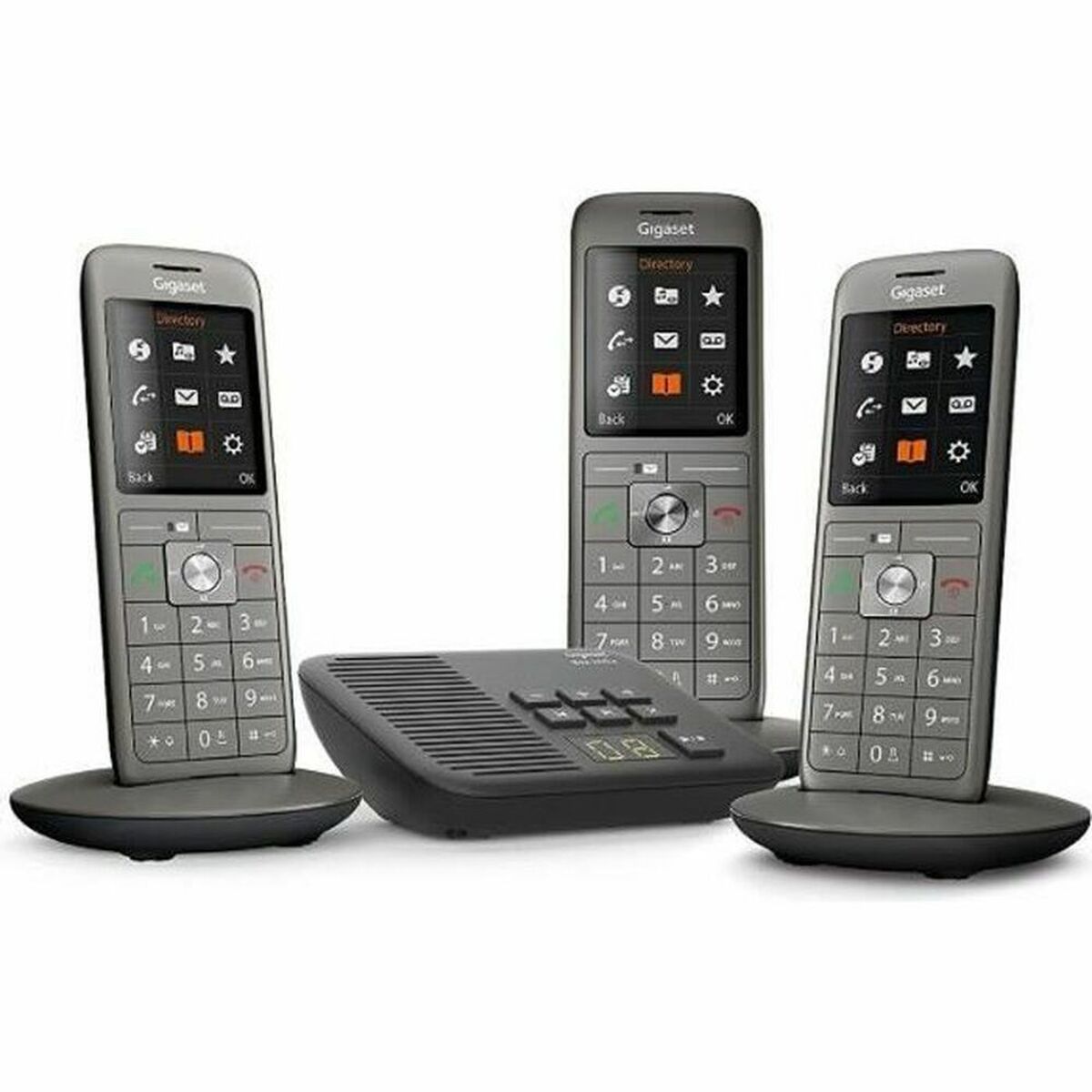 Ασύρματο Τηλέφωνο Gigaset CL660A Trio Γκρι