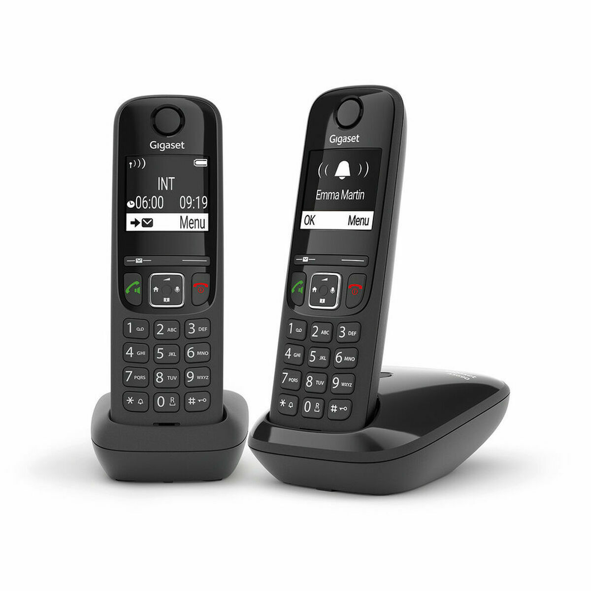 Kép Wireless Phone Gigaset AS690 Duo Black