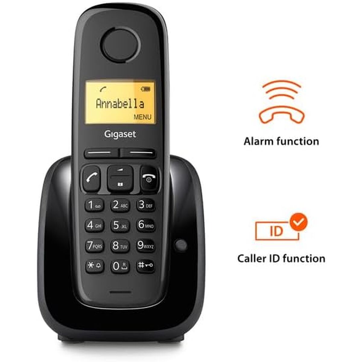 Image de Wireless Phone Gigaset A180 Black