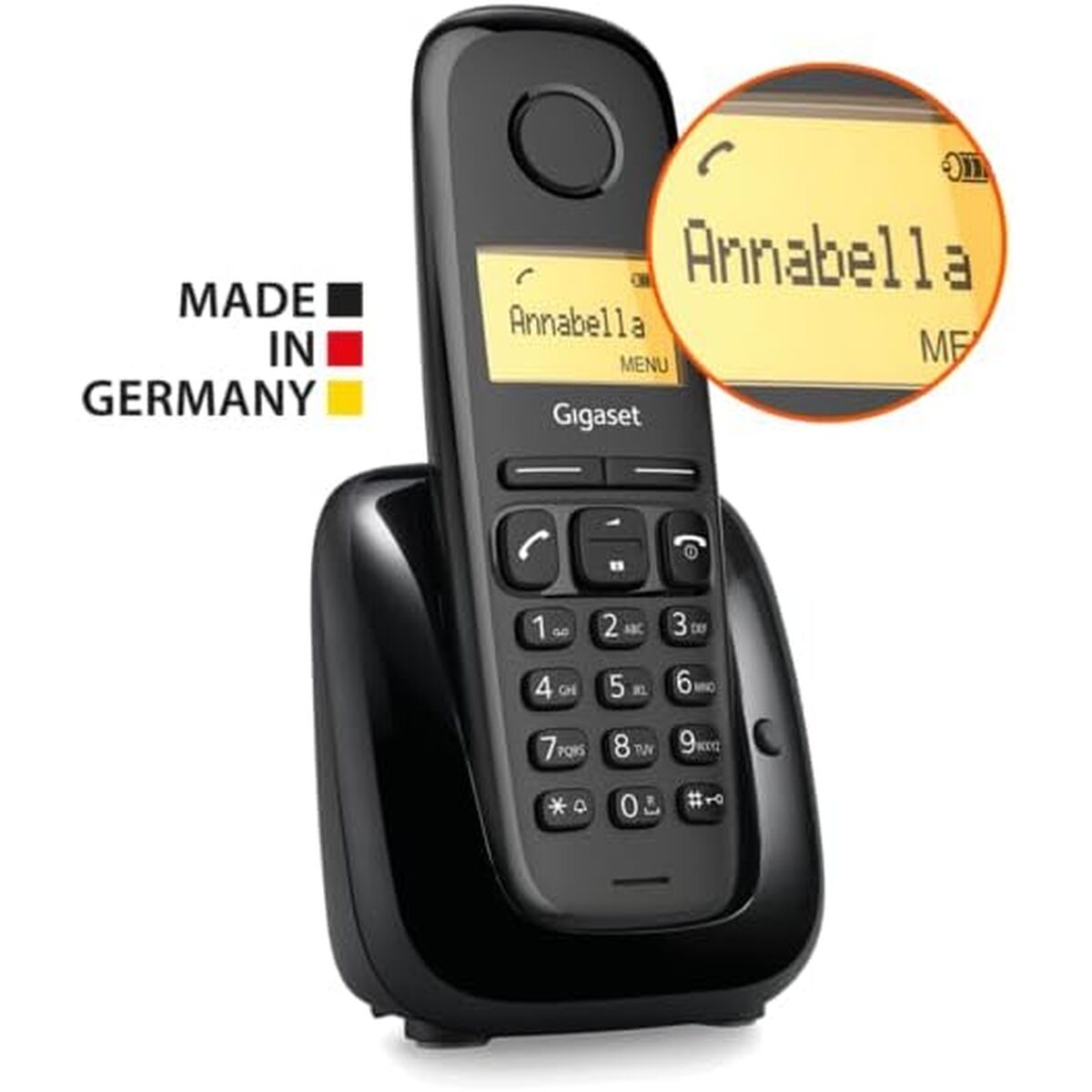 Image de Wireless Phone Gigaset A180 Black