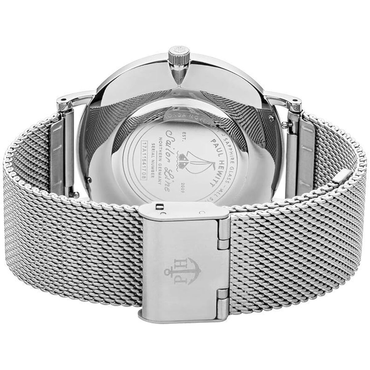 Horloge Heren Paul Hewitt SA-S-ST-W-4M Zilverkleurig (Ø 36 mm)