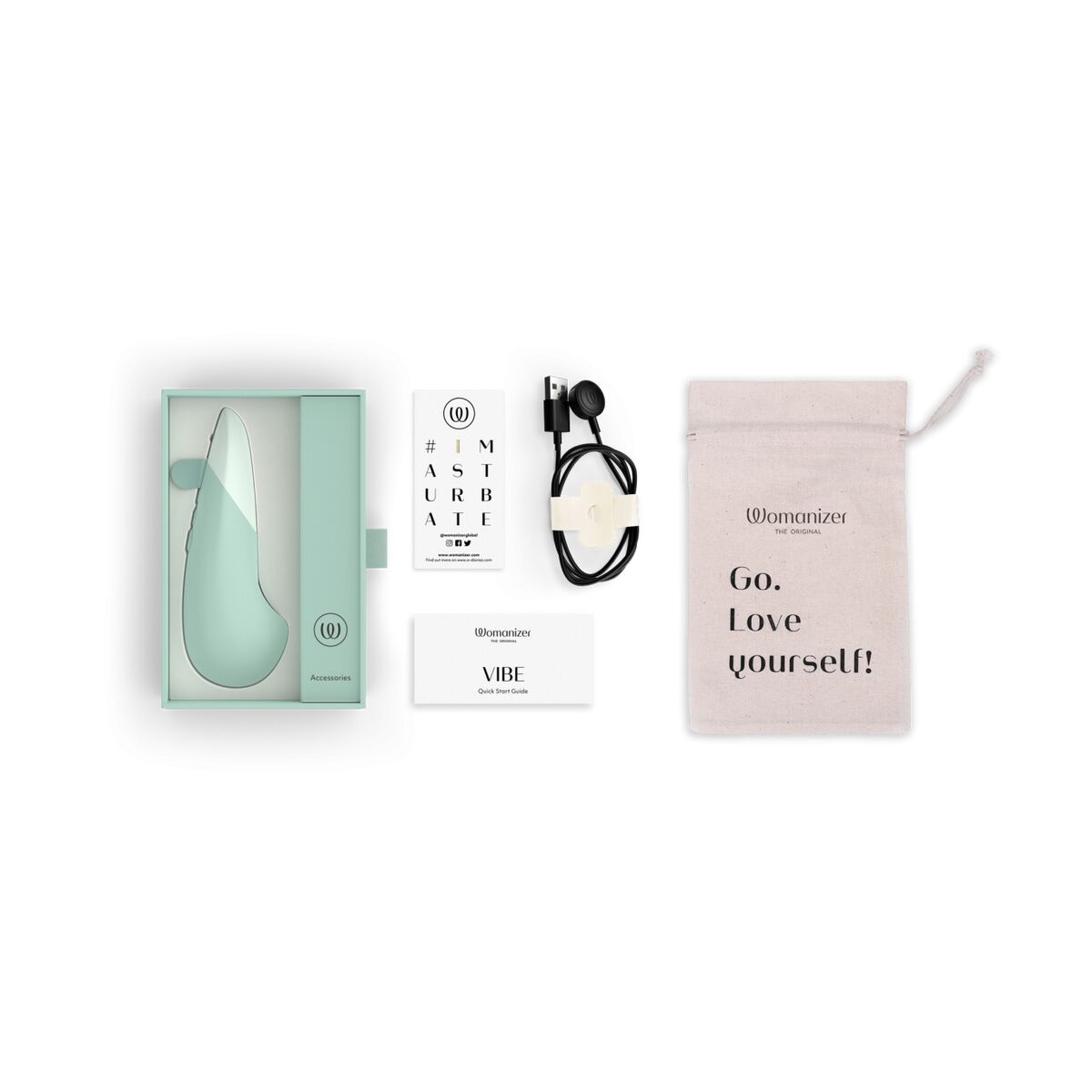 Minivibrátory Womanizer Sage Zelená