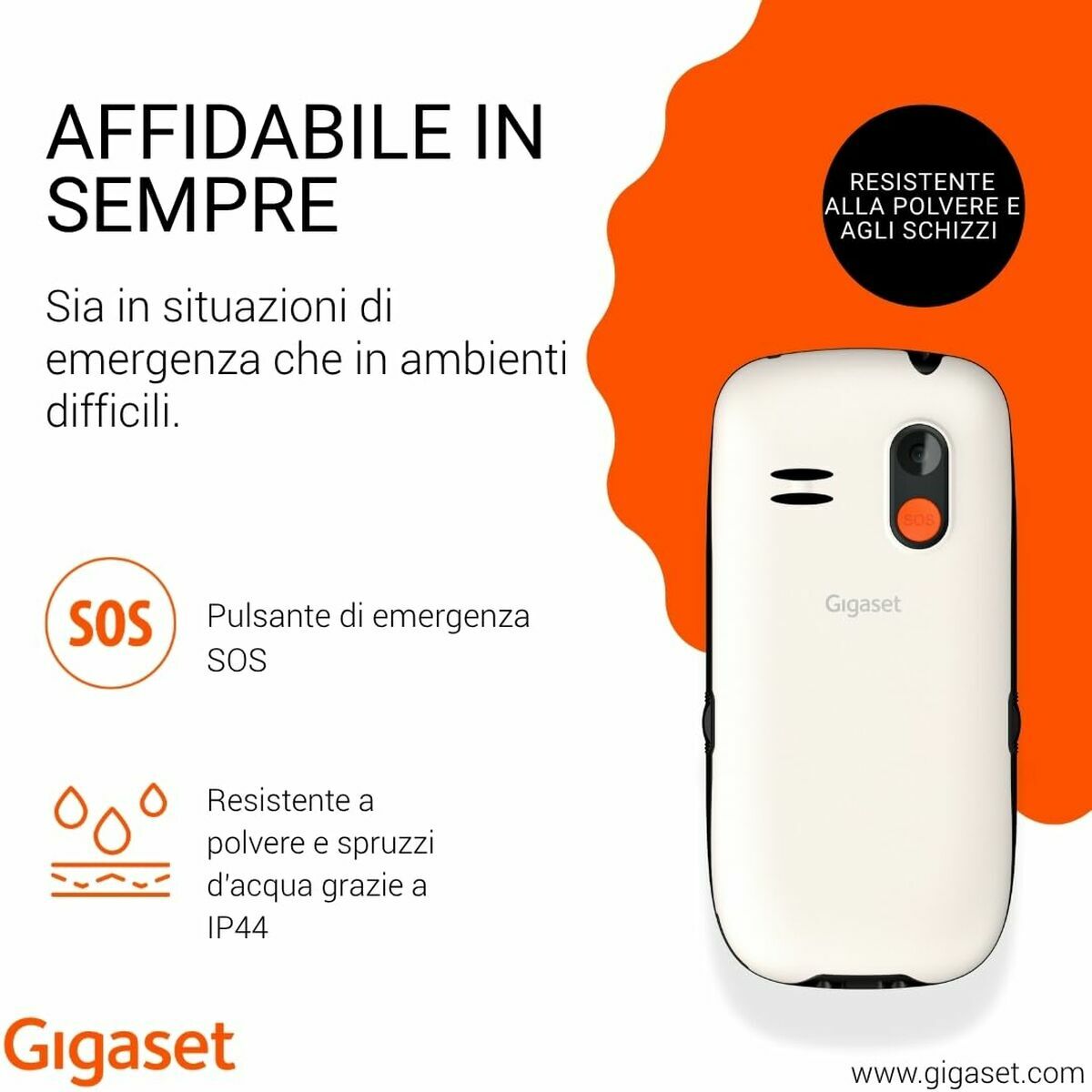 Picture of Smartphone Gigaset S30853-H1230-R103 2,2" 32 MB RAM White