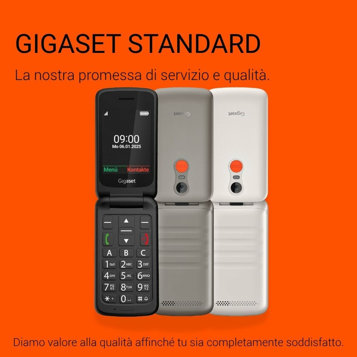 Afbeeldingen van Smartphone Gigaset S30853-H1231-R101 2,8" Black