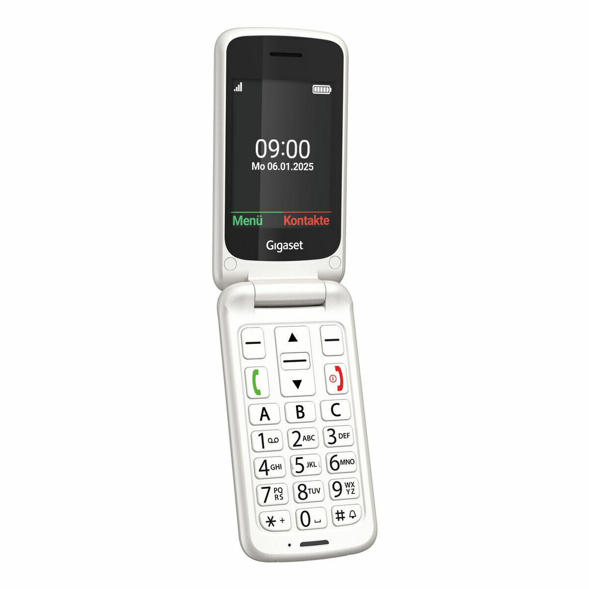 Bild von Mobile telephone for older adults Gigaset GL595 White 2,8"