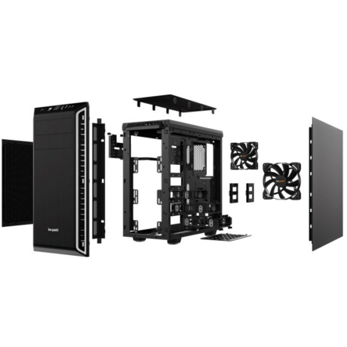 Afbeeldingen van ATX/mATX Semi-tower Box Be Quiet! Pure Base 600 Black