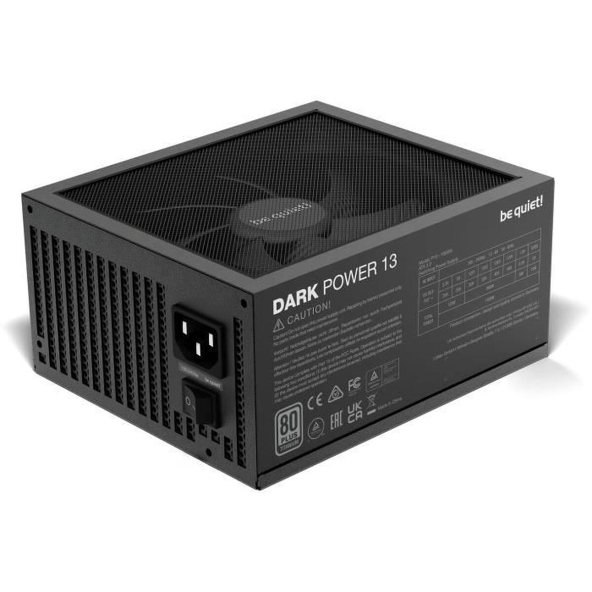 Picture of Power supply Be Quiet! Dark Power 13 ATX 1000 W 80 PLUS Titanium