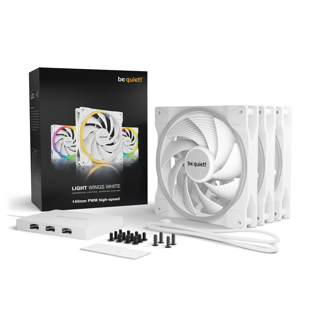 Afbeeldingen van Box Ventilator Be Quiet! BL103 Ø 14 cm (3 Units)