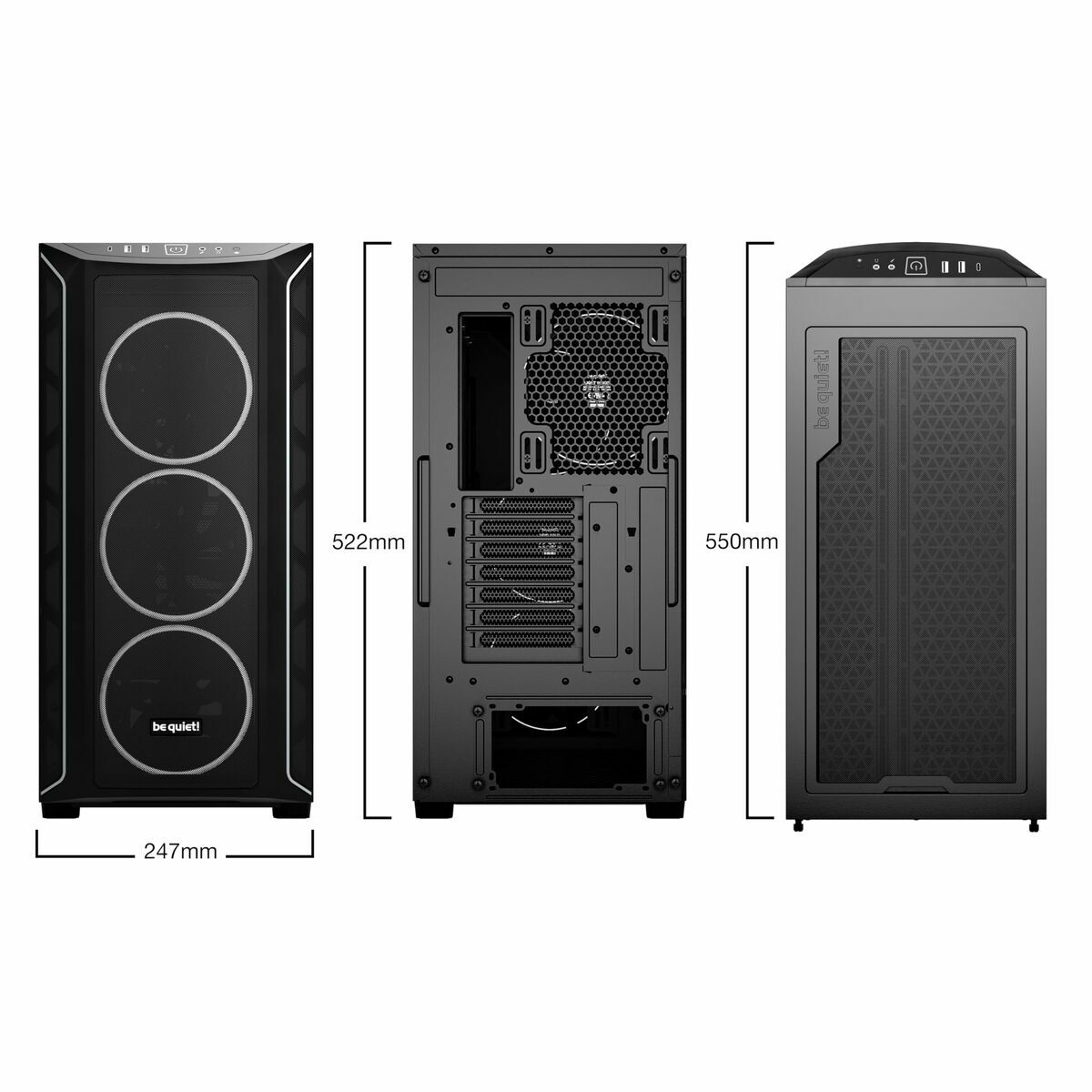 Picture of Desktop PC Be Quiet! Shadow Base 800 FX Black