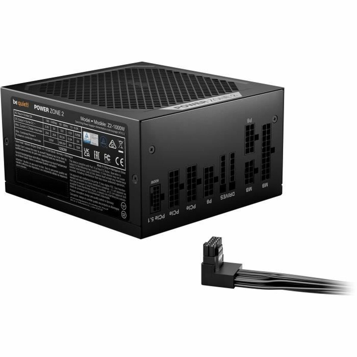 Afbeeldingen van Power supply Be Quiet! BP008EU ATX 1000 W 6 W 80 PLUS Platinum