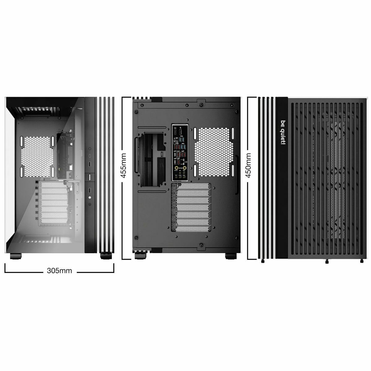 Afbeeldingen van ATX Semi-tower Box Be Quiet! BGW65 Black