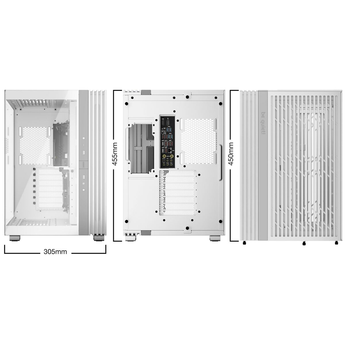 Afbeeldingen van ATX Semi-tower Box Be Quiet! BGW66 White Multicolour