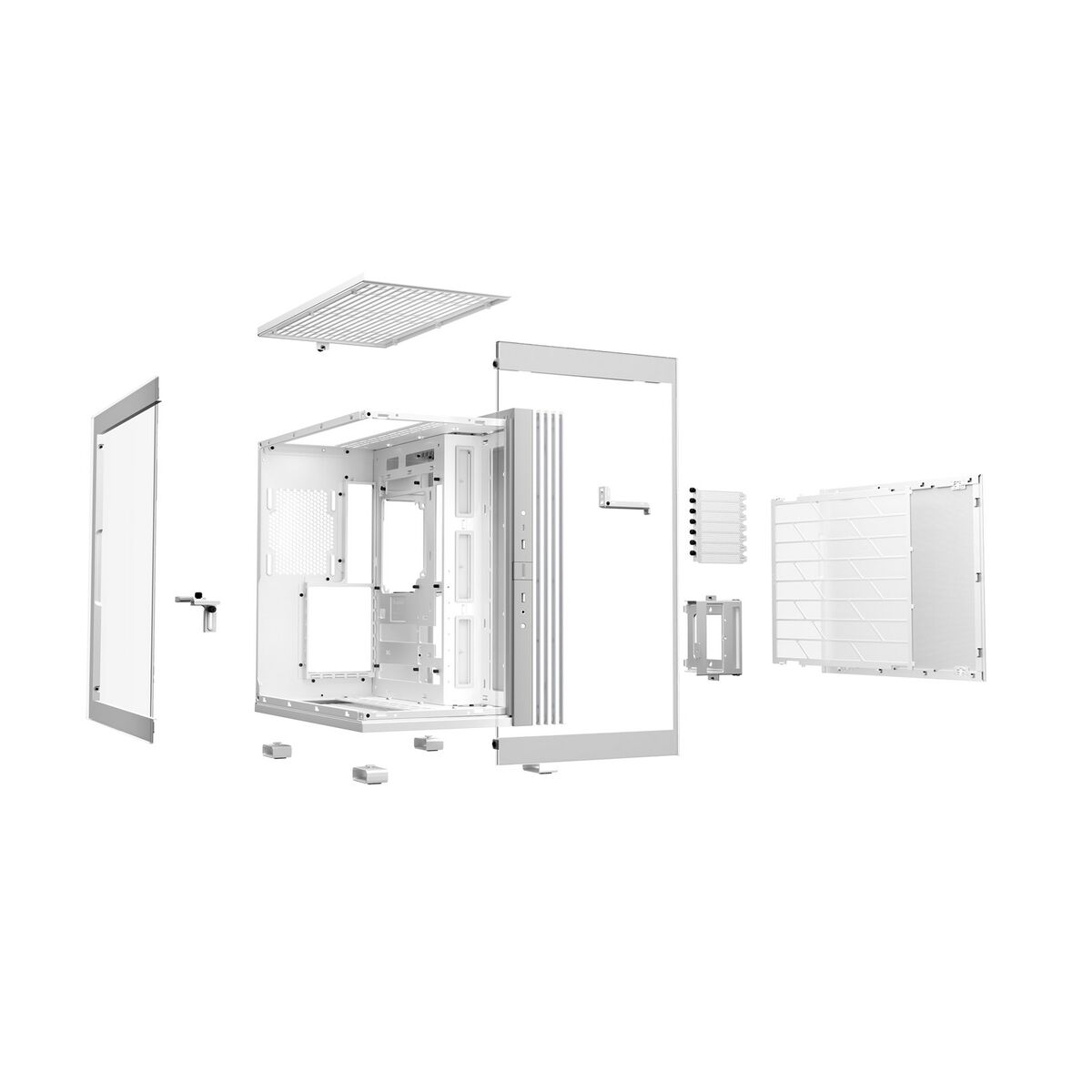 Afbeeldingen van ATX Semi-tower Box Be Quiet! BGW66 White Multicolour