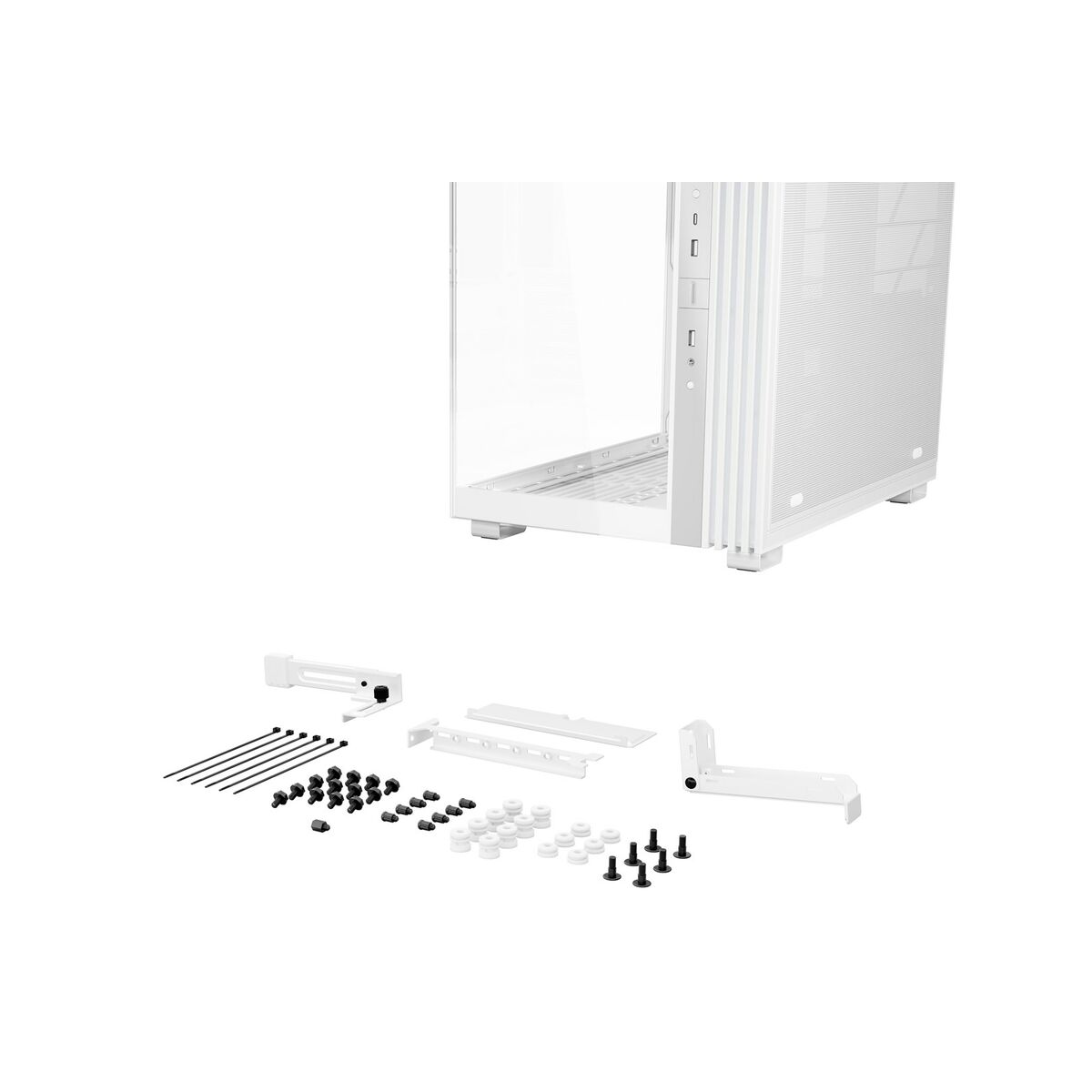 Afbeeldingen van ATX Semi-tower Box Be Quiet! BGW66 White Multicolour