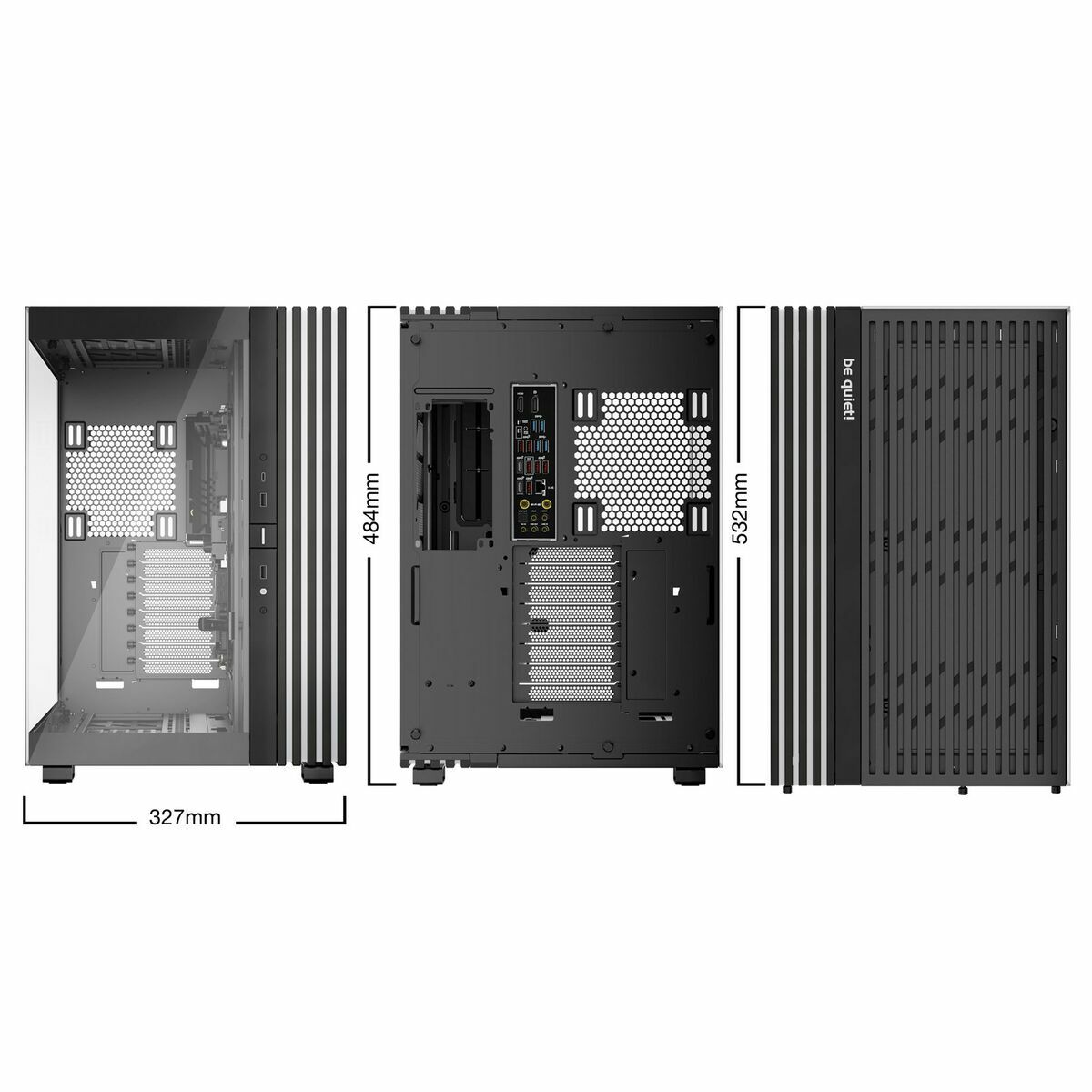 Bild von ATX Semi-tower Box Be Quiet! BGW69 Black
