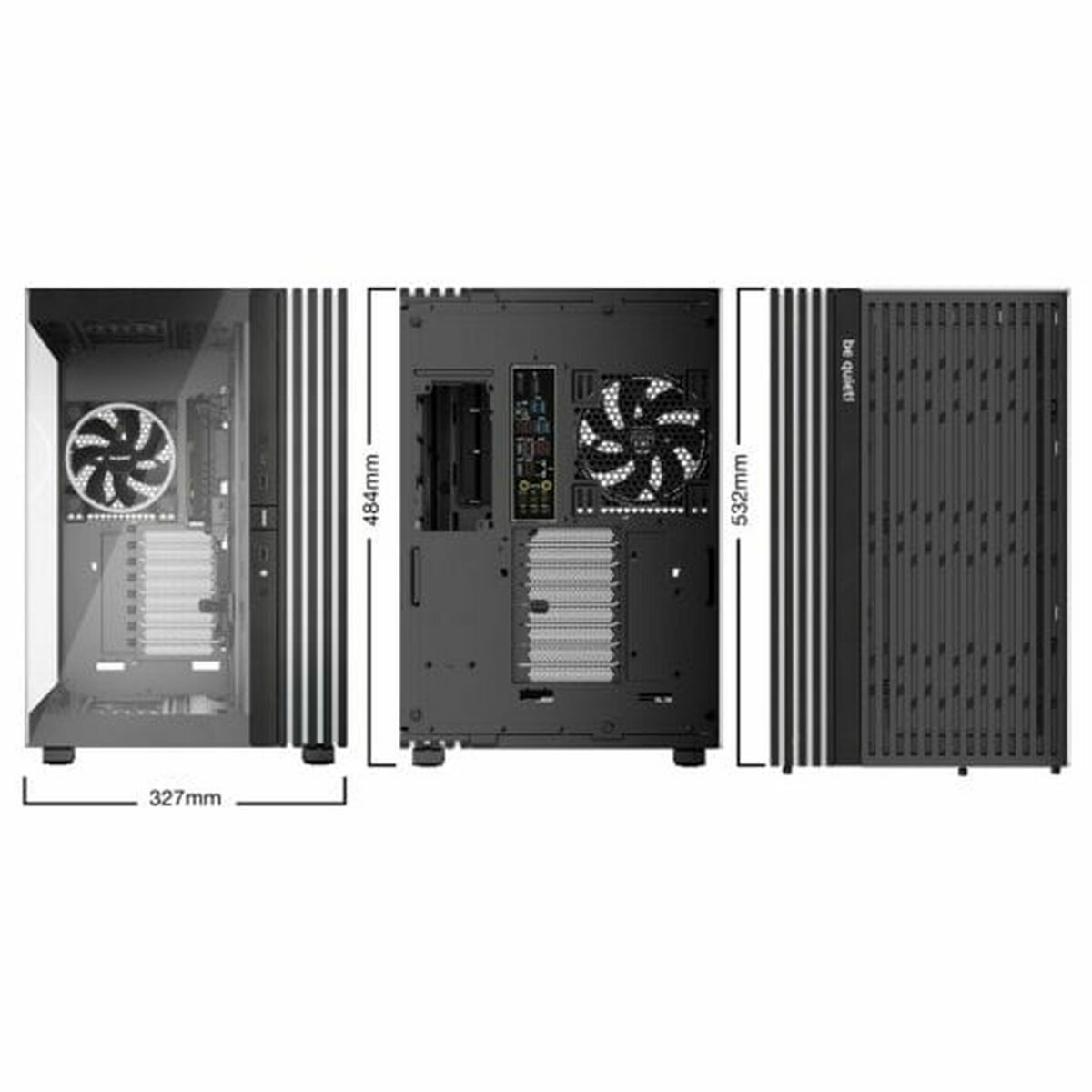 Picture of ATX Semi-tower Box Be Quiet! BGW71 Black