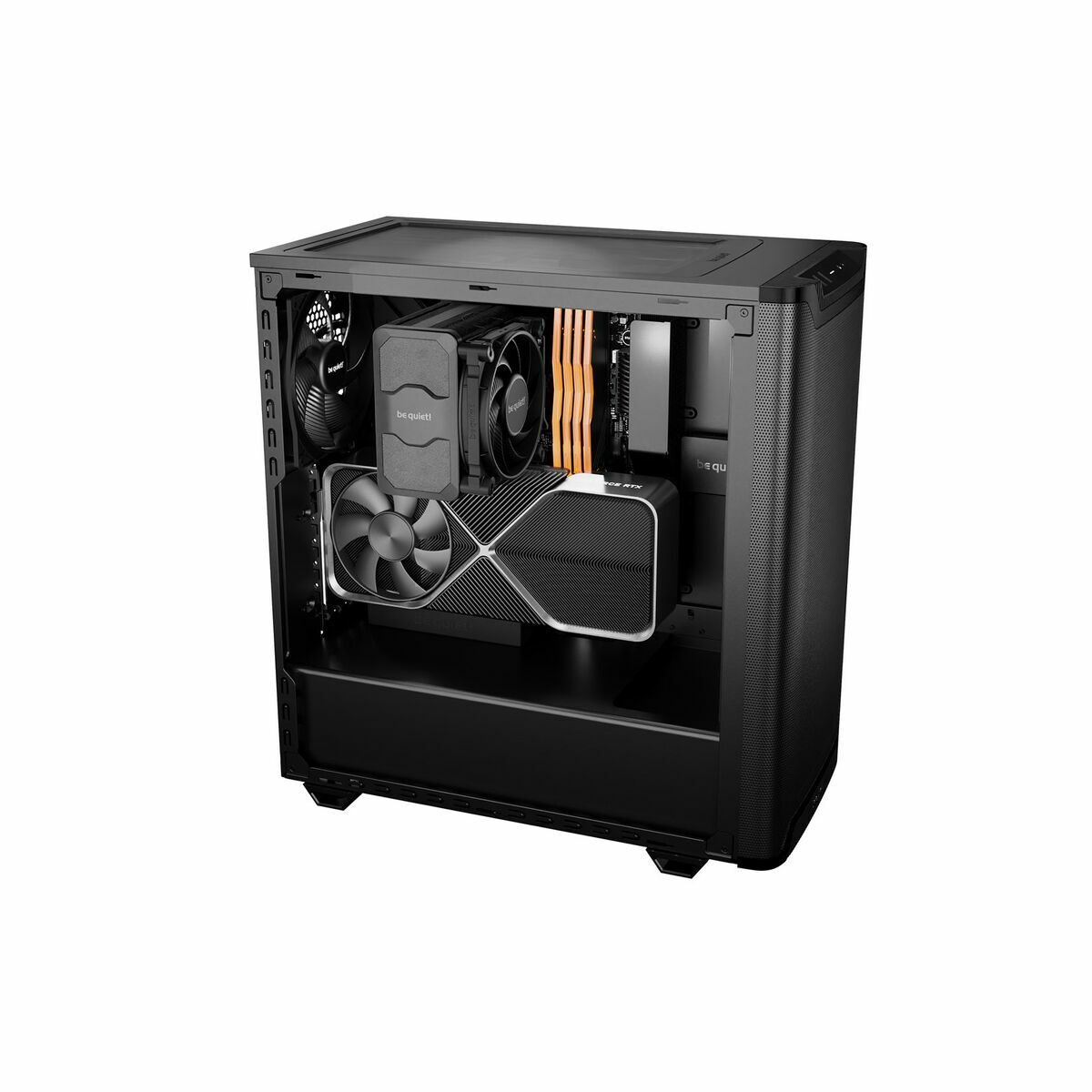 Afbeeldingen van ATX Micro Box Be Quiet! BGW74 Black