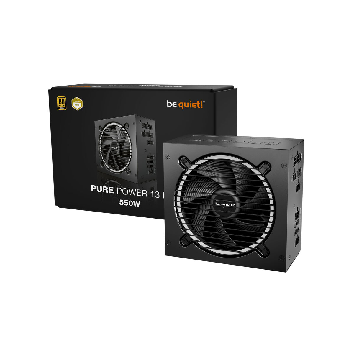 Afbeeldingen van Power supply Be Quiet! BP024EU ATX 550 W 80 Plus Gold RoHS CE WEEE BSMI CB