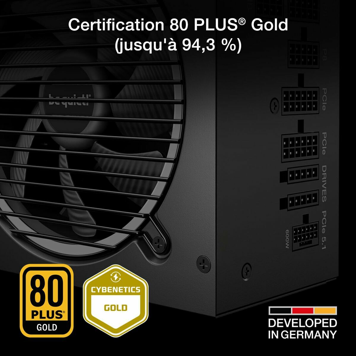 Afbeeldingen van Power supply Be Quiet! BP026EU ATX 750 W 80 Plus Gold