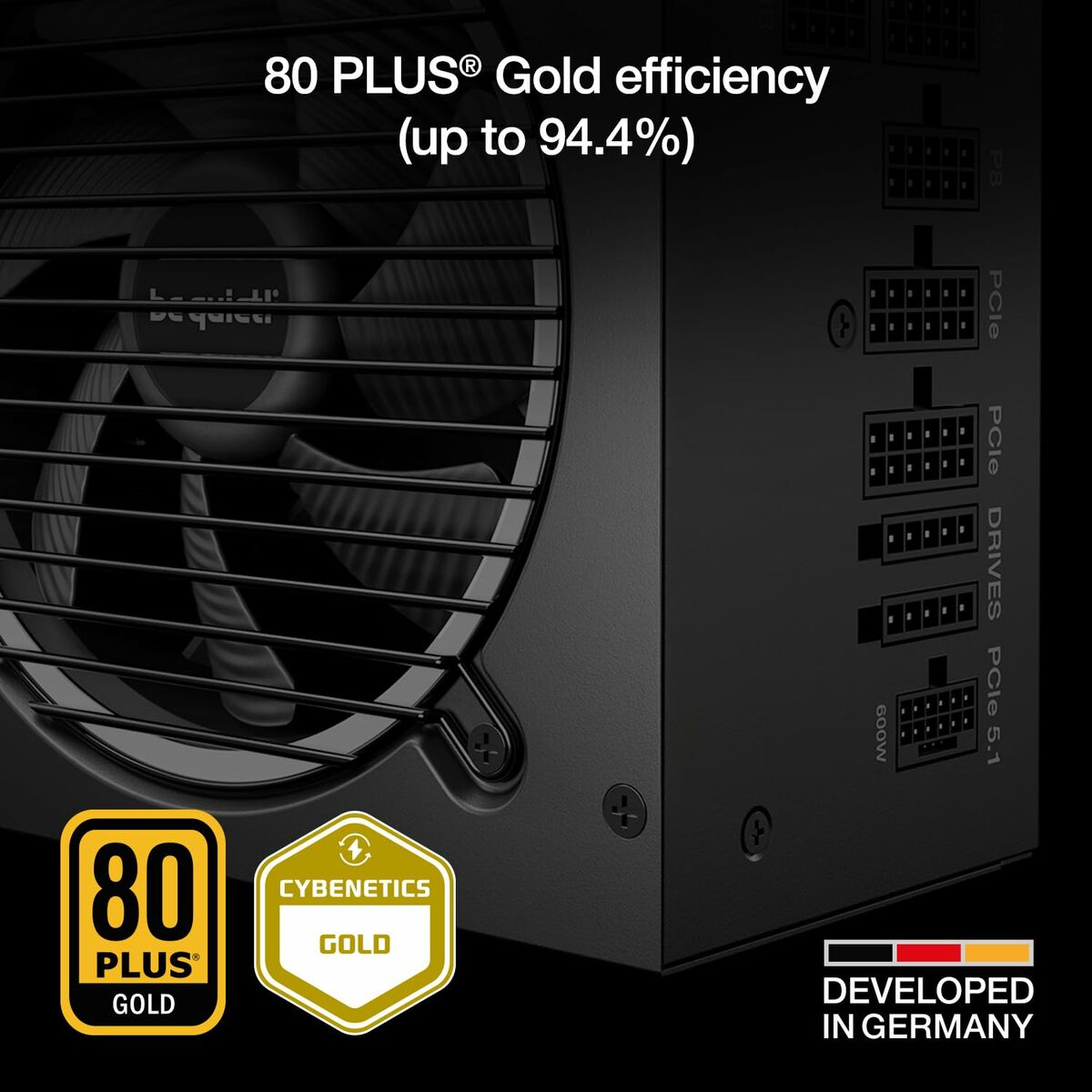 Afbeeldingen van Power supply Be Quiet! BP028EU ATX 1000 W 80 Plus Gold
