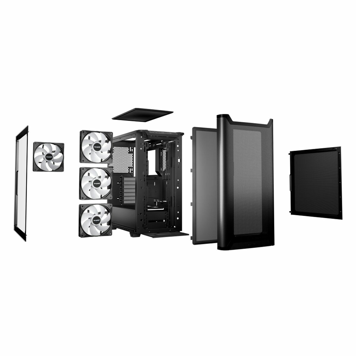 Picture of ATX Semi-tower Box Be Quiet! Pure Base 501 DX Black