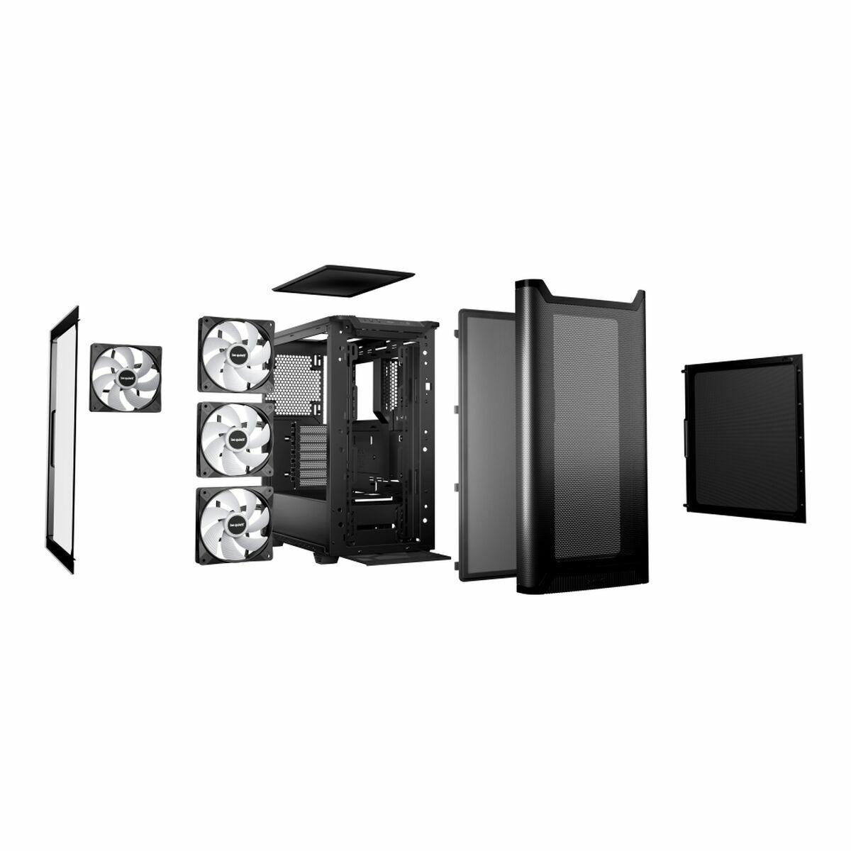 Afbeeldingen van ATX Semi-tower Box Be Quiet! Pure Base 501 LX Black