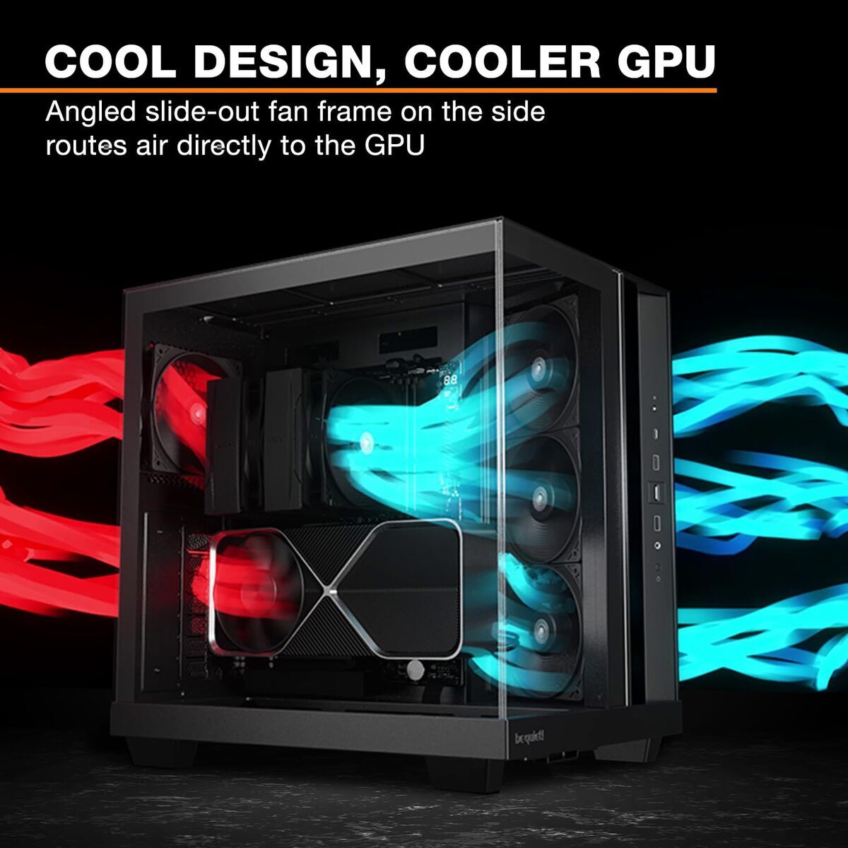 Image de ATX Semi-tower Box Be Quiet! BGW83 Black