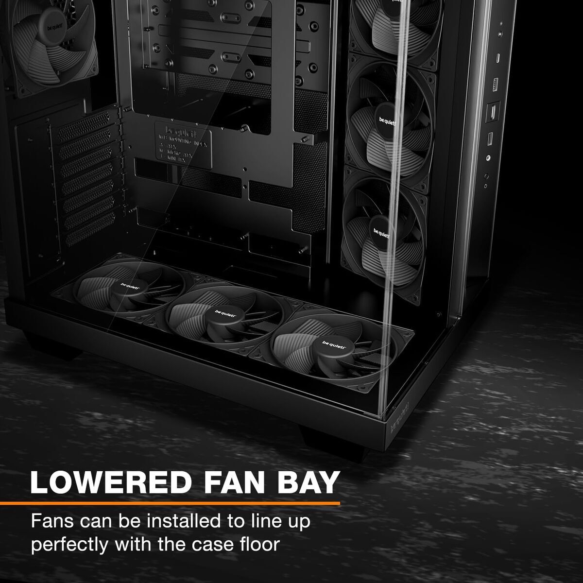 Image de ATX Semi-tower Box Be Quiet! BGW83 Black