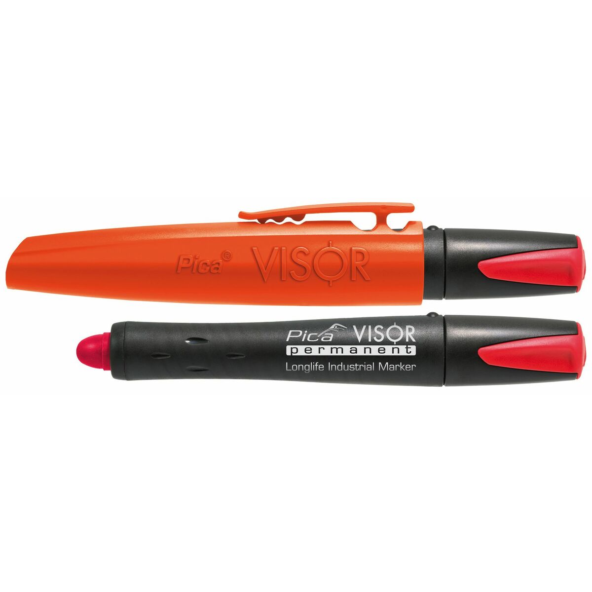 Markeerstift Pica Blauw Wit Zwart