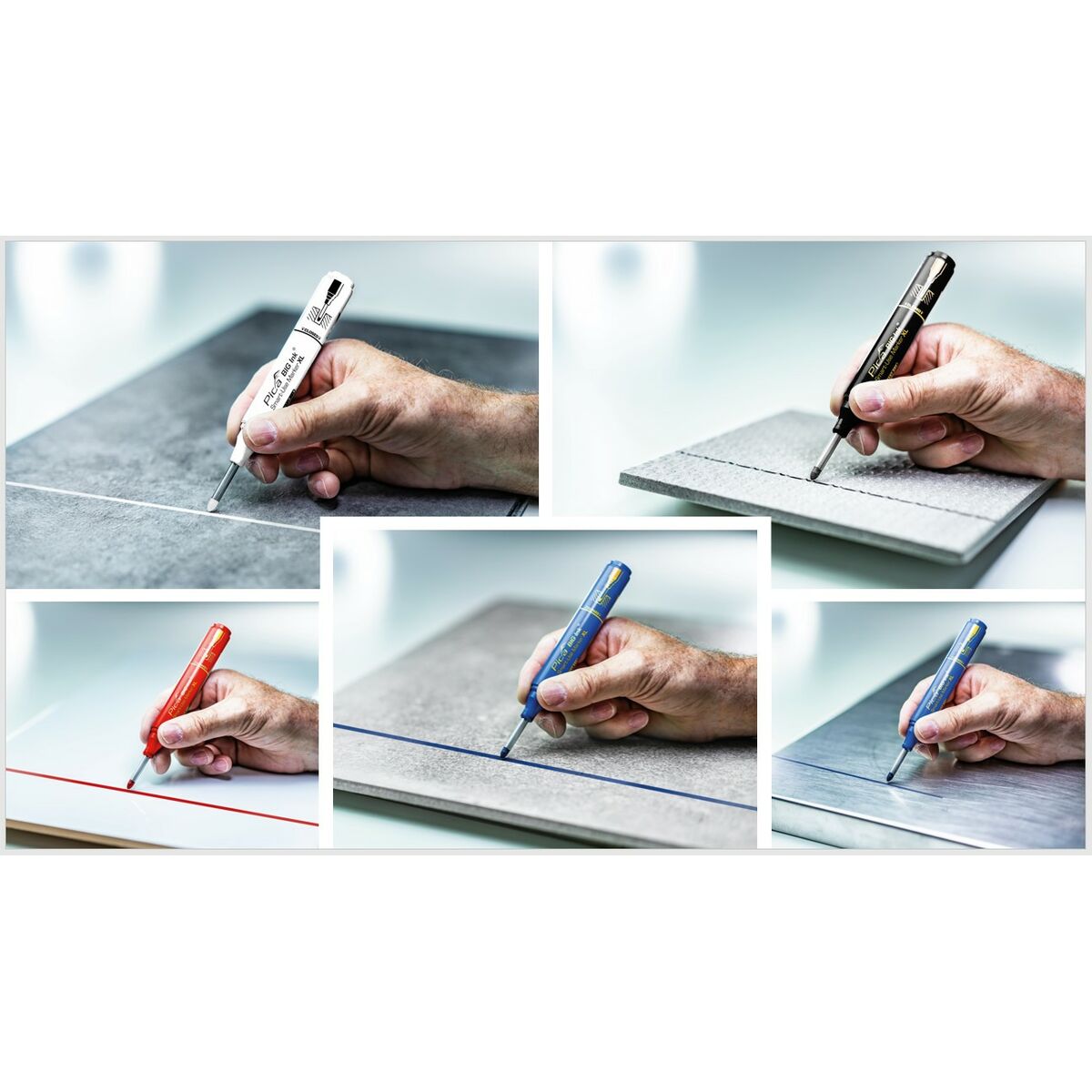 Markeerstift Pica BIG Ink XL Zwart