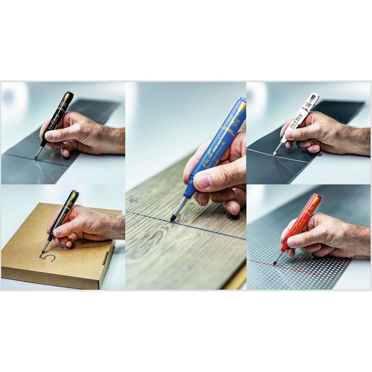 Markeerstift Pica BIG Ink XL Zwart