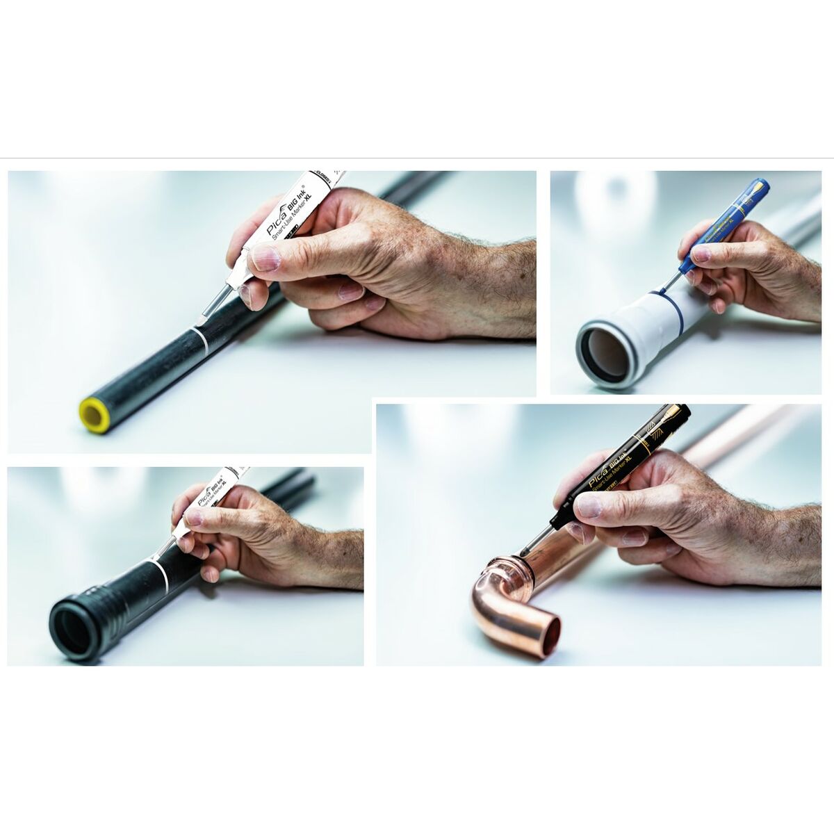 Markeerstift Pica BIG Ink XL Zwart