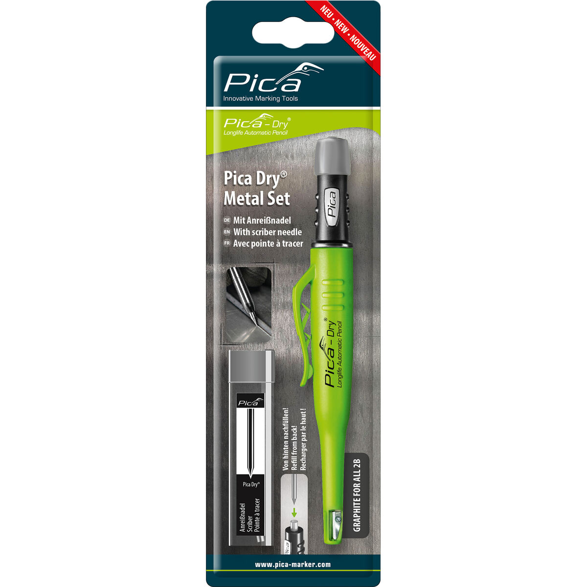Pencil Lead Holder Pica Pica Dr Grey
